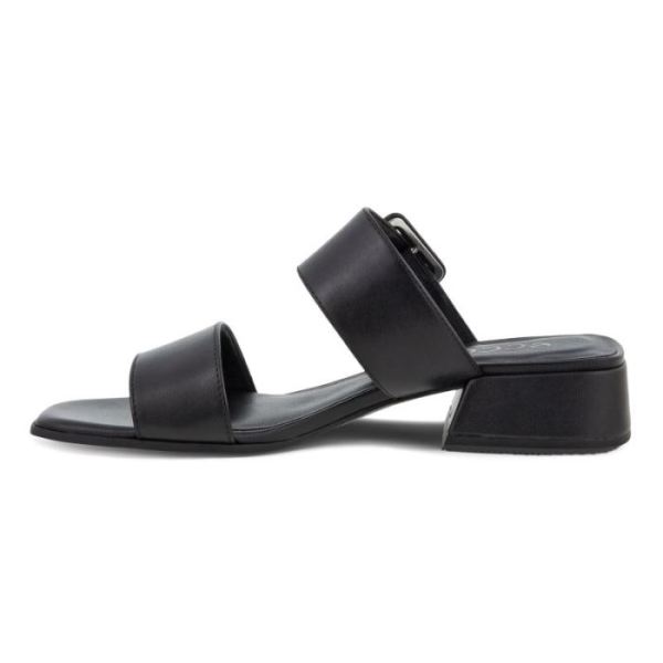 ECCO SHOES -ELEVATE SQUARED WOMEN'S SANDAL-BLACK