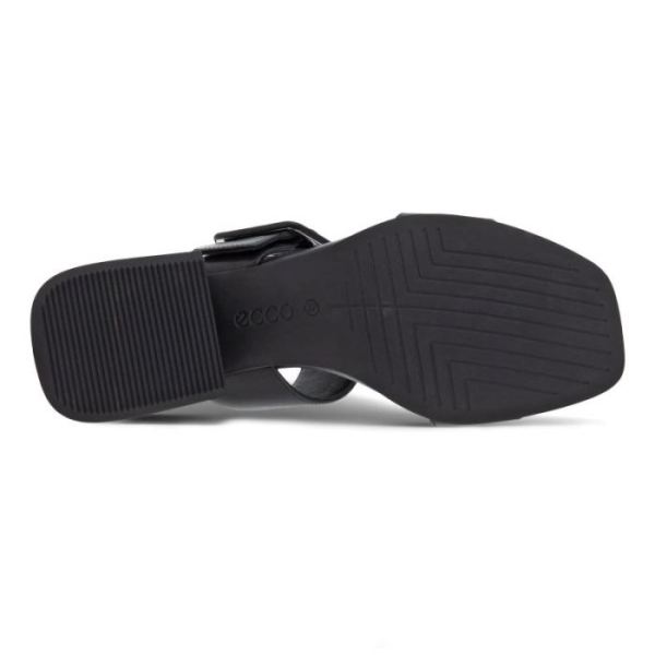 ECCO SHOES -ELEVATE SQUARED WOMEN'S SANDAL-BLACK