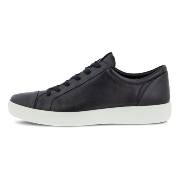 ECCO SHOES -SOFT 7 MEN'S CITY SNEAKER-BLACK