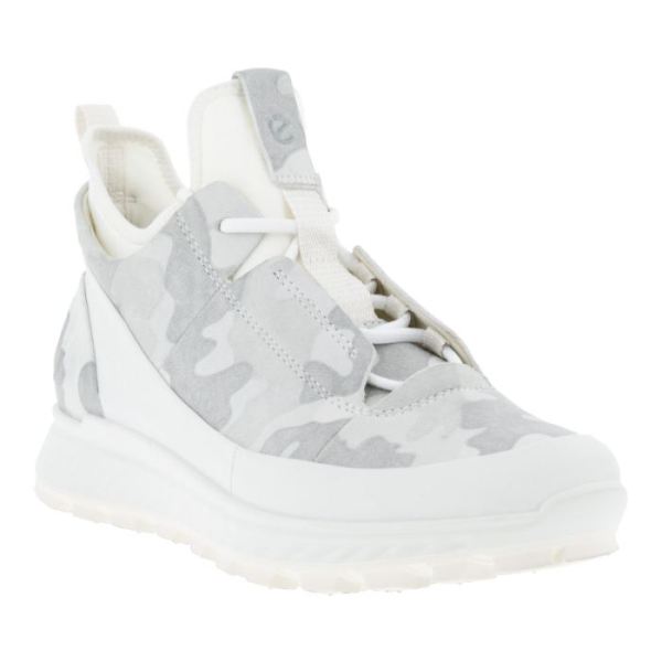 ECCO SHOES -EXOSTRIKE WOMEN'S LOW SNEAKER-WHITE/WHITE