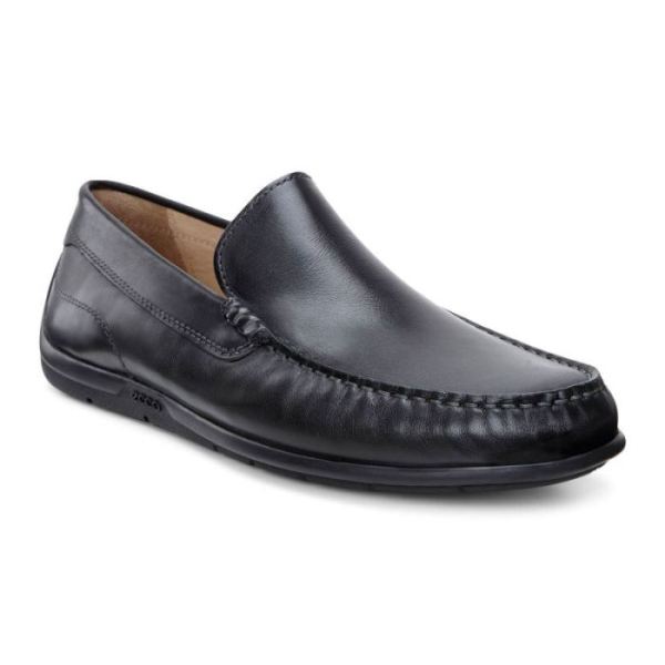 ECCO SHOES -CLASSIC MEN'S MOC 2.0-BLACK