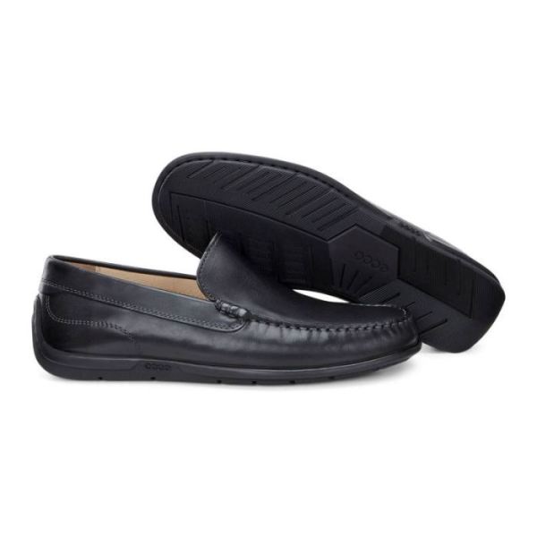 ECCO SHOES -CLASSIC MEN'S MOC 2.0-BLACK