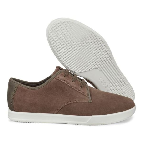 ECCO SHOES -COLLIN 2.0 LACE-UP SHOES-DARK CLAY/DARK CLAY