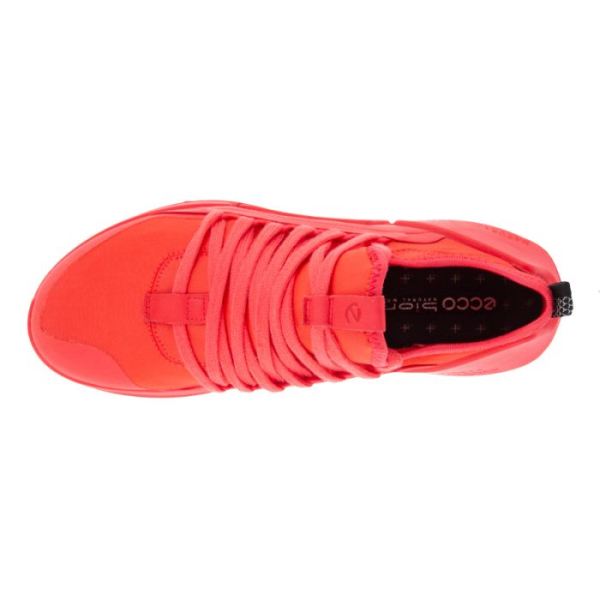 ECCO SHOES -BIOM 2.0 WOMEN'S LOW TEX-HIBISCUS/HIBISCUS