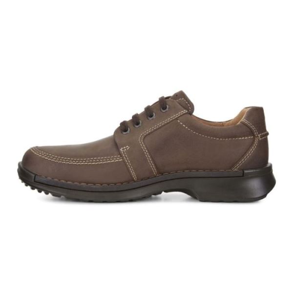 ECCO SHOES -FUSION II TIE-COCOA BROWN