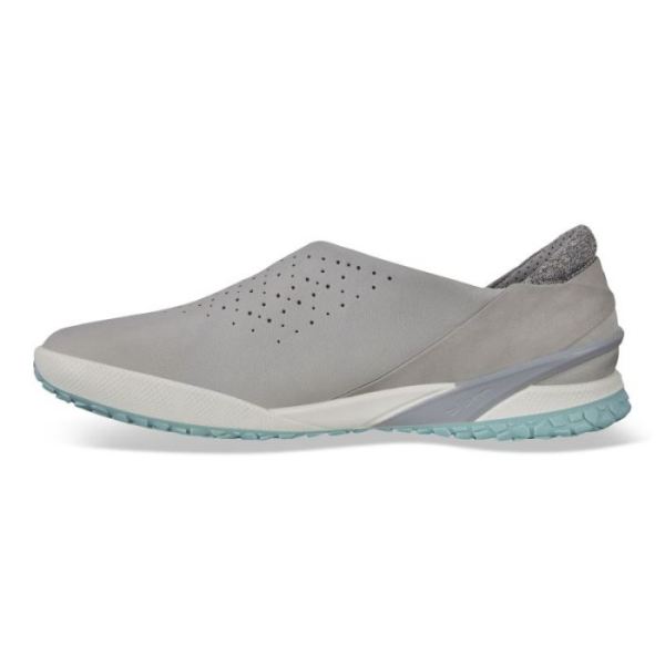 ECCO SHOES -BIOM LIFE WOMEN'S LEA SLIP-ON SHOES-CONCRETE