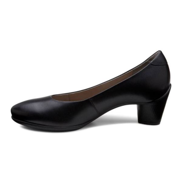 ECCO SHOES -SCULPTURED 45 WOMEN'S PLAIN PUMP-BLACK