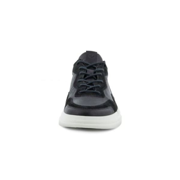 ECCO SHOES -SOFT X WOMEN'S SNEAKER-BLACK/BLACK