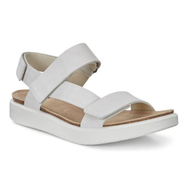 ECCO SHOES -CORKSPHERE WOMEN'S SANDAL-WHITE