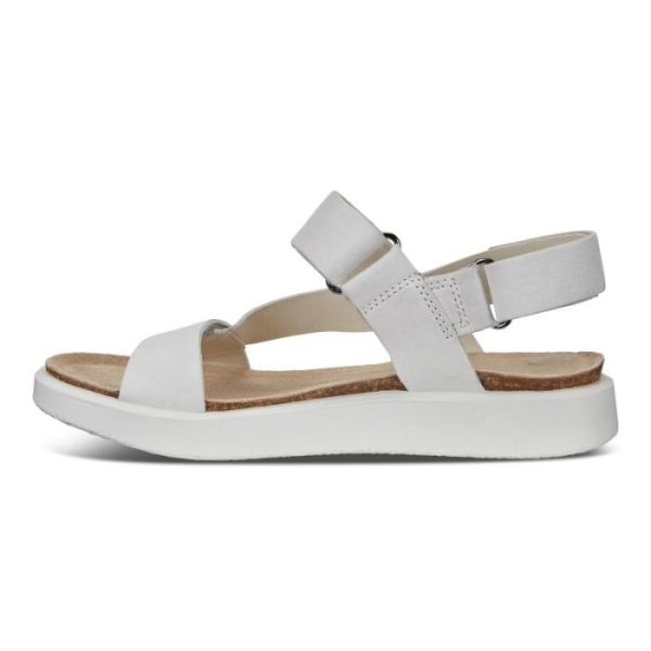 ECCO SHOES -CORKSPHERE WOMEN'S SANDAL-WHITE