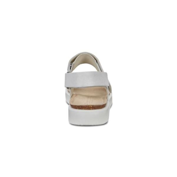 ECCO SHOES -CORKSPHERE WOMEN'S SANDAL-WHITE