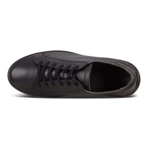 ECCO SHOES -STREET TRAY MEN'S CLASSIC SNEAKER-BLACK/MAGNET