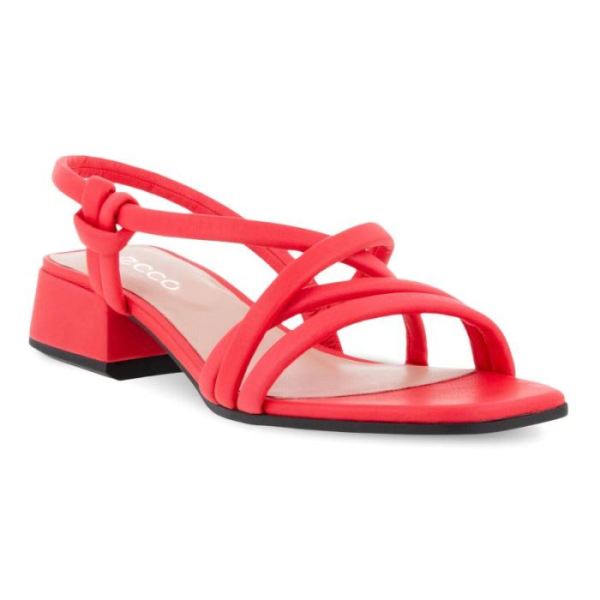 ECCO SHOES -ELEVATE SQUARED WOMEN'S SANDAL-HIBISCUS