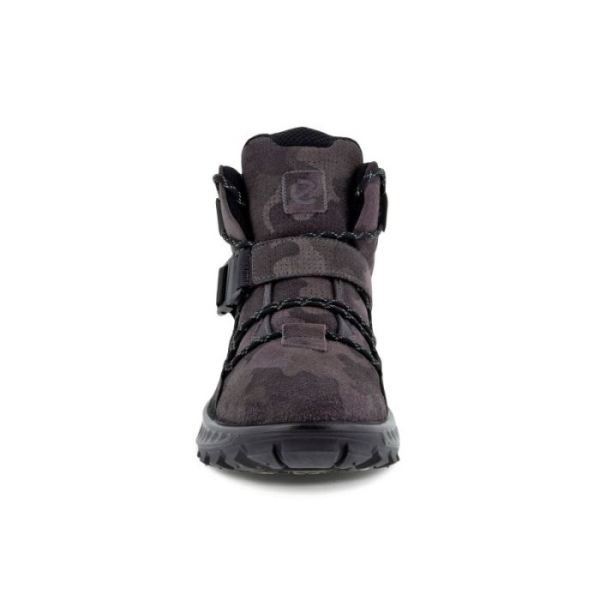 ECCO SHOES -EXOSTRIKE MEN'S GTX BUCKLE-TITANIUM/BLACK