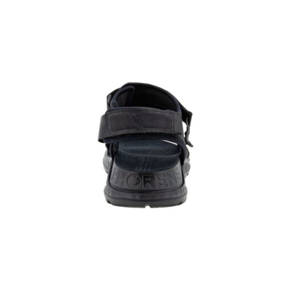 ECCO SHOES -EXOWRAP MEN'S 3STRAP-BLACK/BLACK