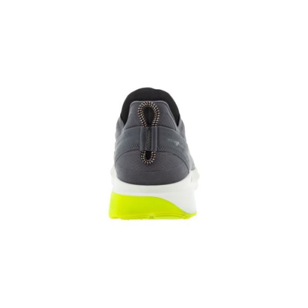 ECCO SHOES -ZIPFLEX MEN'S BREATHRU HM-MAGNET/MAGNET