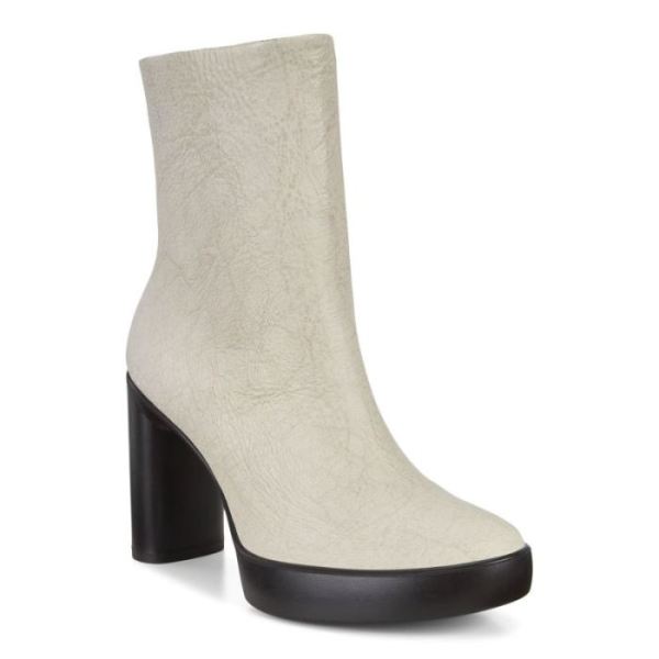 ECCO SHOES -SHAPE SCULPTED MOTION 75 WOMEN'S MID-CUT BOOT-SHADOW WHITE