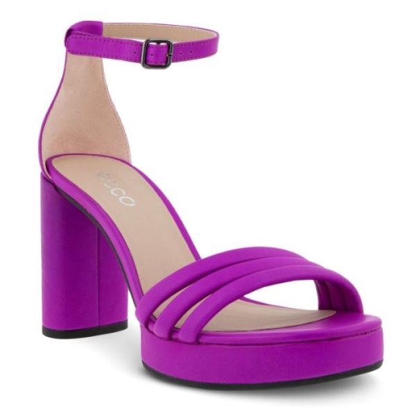 ECCO SHOES -ELEVATE SCULPTED WOMEN'S SANDAL 75-PHLOX NEON