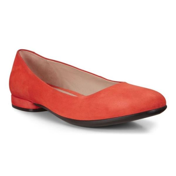 ECCO SHOES -ANINE BALLERINA-FIRE