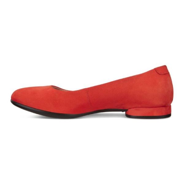 ECCO SHOES -ANINE BALLERINA-FIRE