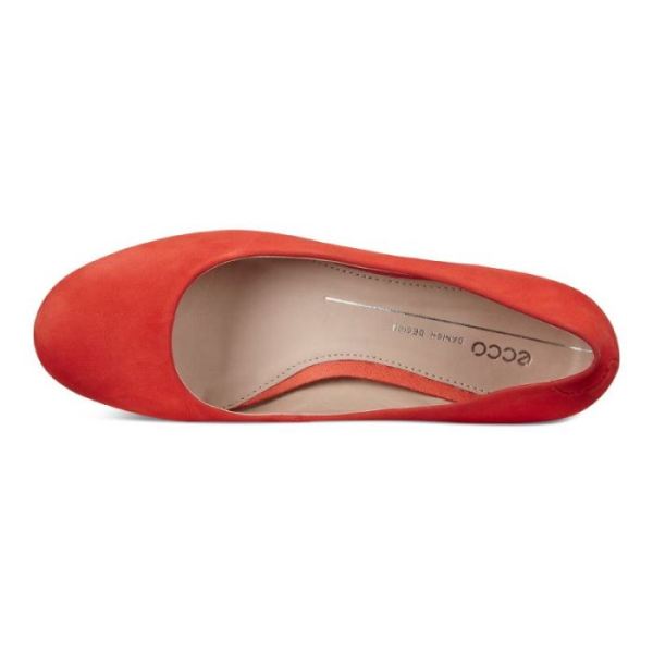 ECCO SHOES -ANINE BALLERINA-FIRE