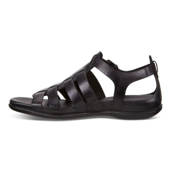 ECCO SHOES -FLASH FLAT SANDAL-BLACK