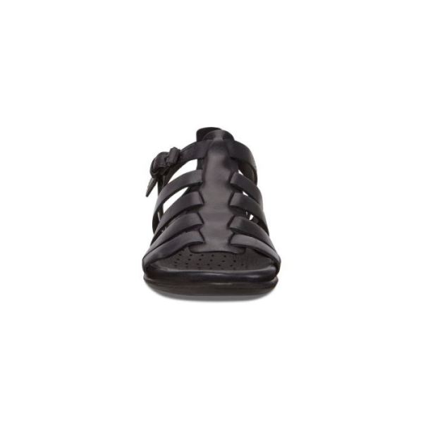 ECCO SHOES -FLASH FLAT SANDAL-BLACK