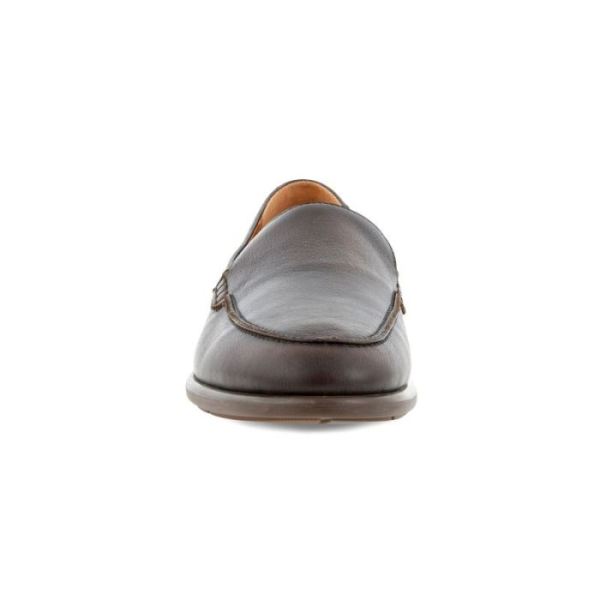 ECCO SHOES -CITYTRAY LITE MEN'S SLIP-ON-COCOA BROWN