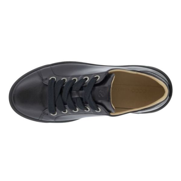 ECCO SHOES -STREET TRAY WOMEN'S LX-BLACK/BLACK