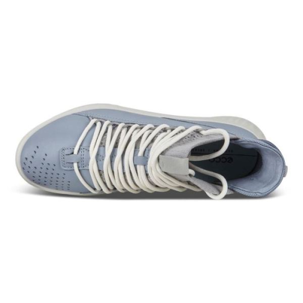 ECCO SHOES -ST.1 LITE WOMEN'S SNEAKER-DUSTY BLUE/CONCRETE