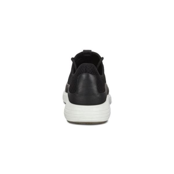 ECCO SHOES -SOFT 7 RUNNER WOMEN'S SHOES-BLACK/BLACKBLACK