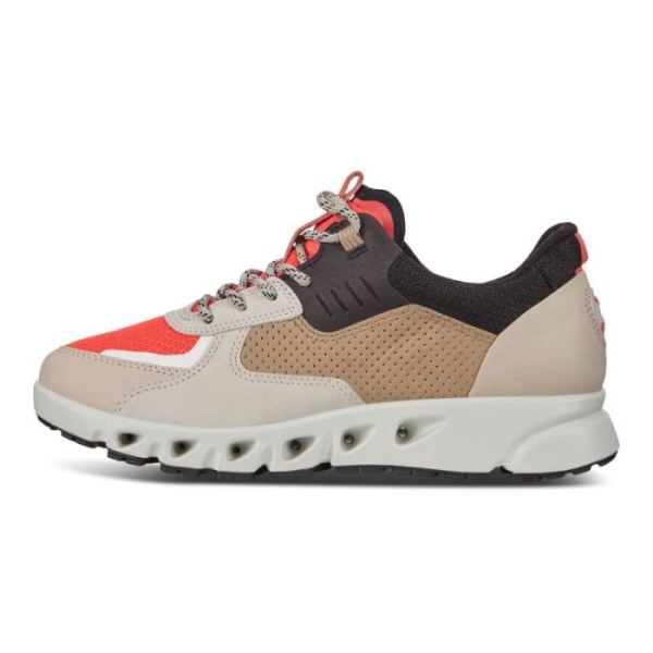 ECCO SHOES -MULTI-VENT WOMEN'S SNEAKERS-MULTICOLOR BEIGE