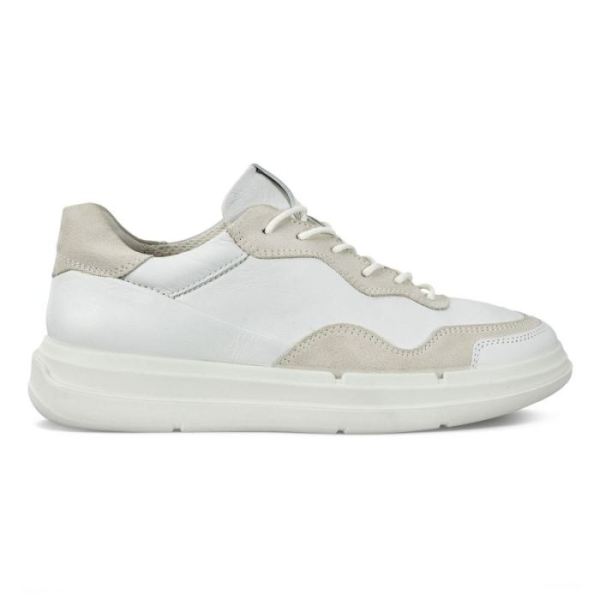 ECCO SHOES -SOFT X WOMEN'S SNEAKER-WHITE/SHADOW WHITE