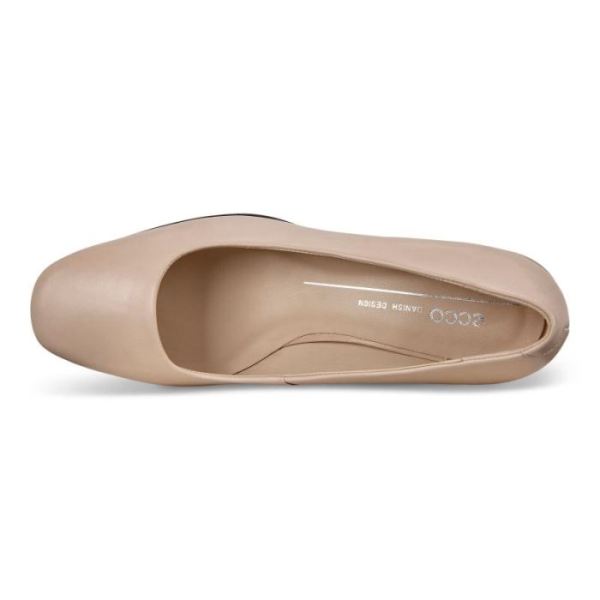 ECCO SHOES -SHAPE 35 SQUARED WOMEN'S PUMPS-ROSE DUST