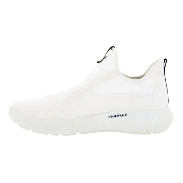 ECCO SHOES -ATH-1FW WOMEN'S ALPHA SLIP ON-SHADOW WHITE