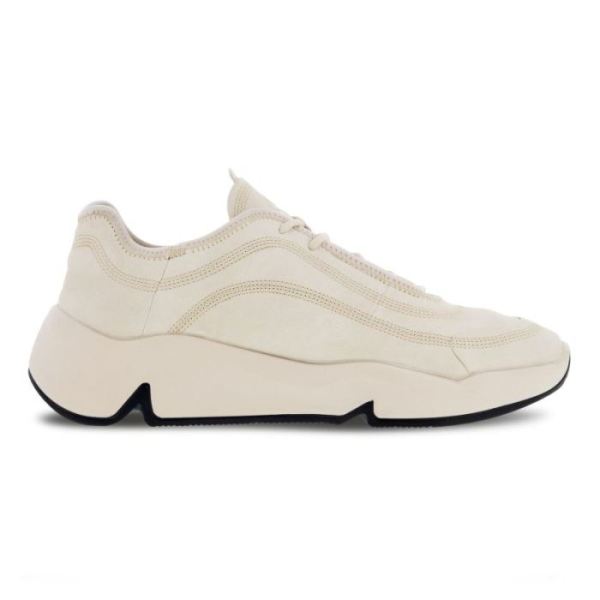 ECCO SHOES -CHUNKY MEN'S SNEAKER RETRO-LIMESTONE