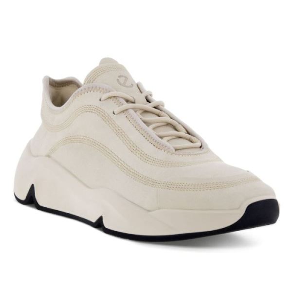 ECCO SHOES -CHUNKY MEN'S SNEAKER RETRO-LIMESTONE