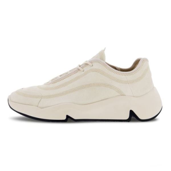 ECCO SHOES -CHUNKY MEN'S SNEAKER RETRO-LIMESTONE