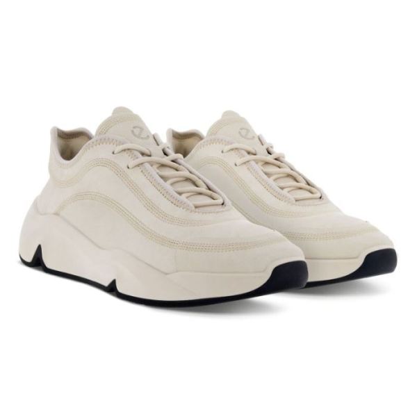 ECCO SHOES -CHUNKY MEN'S SNEAKER RETRO-LIMESTONE