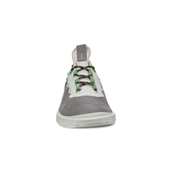 ECCO SHOES -ST.1 LITE MEN'S SNEAKERS-WILD DOVE/WHITE