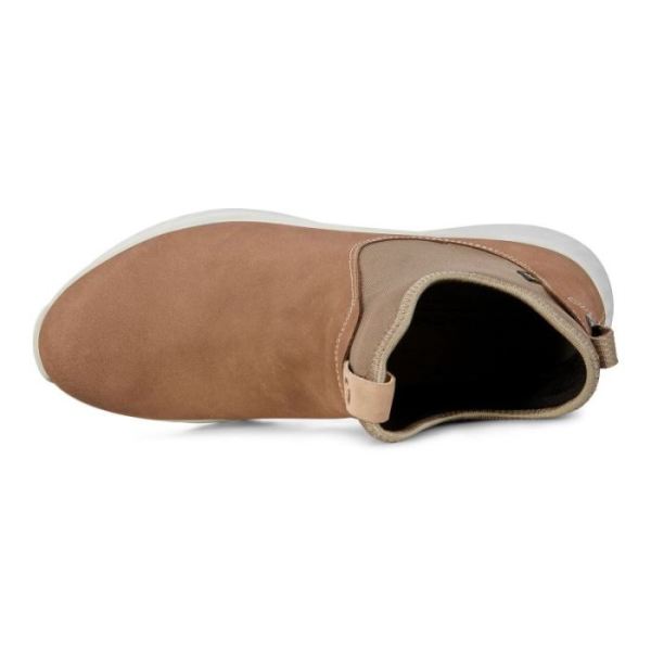 ECCO SHOES -EXOSTRIKE WOMEN'S CHELSEA GTX-CAMEL