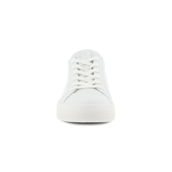 ECCO SHOES -STREET TRAY WOMEN'S SNEAKER-WHITE