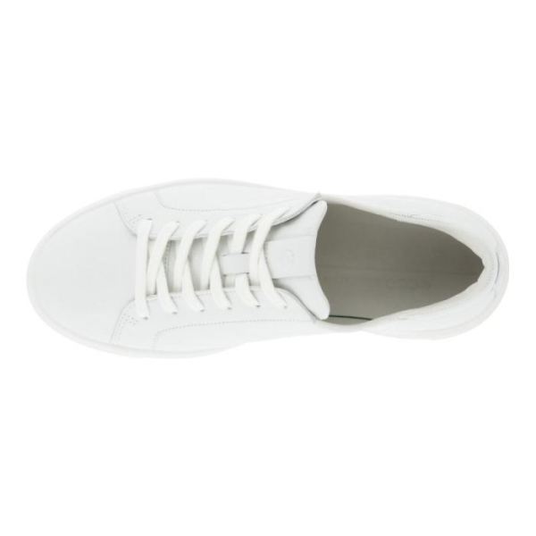 ECCO SHOES -STREET TRAY WOMEN'S SNEAKER-WHITE