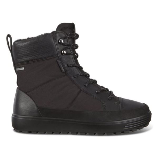 ECCO SHOES -SOFT 7 TRED WOMEN'S BOOT-BLACK