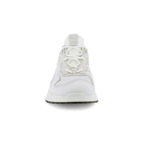 ECCO SHOES -ST.1 MEN'S LACED SHOES-MULTICOLOR WHITE