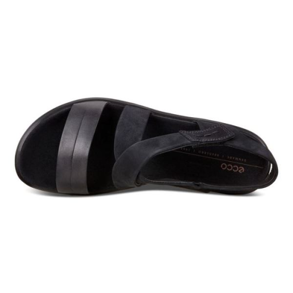 ECCO SHOES -FLOWT WOMEN'S SANDAL-BLACK/BLACK