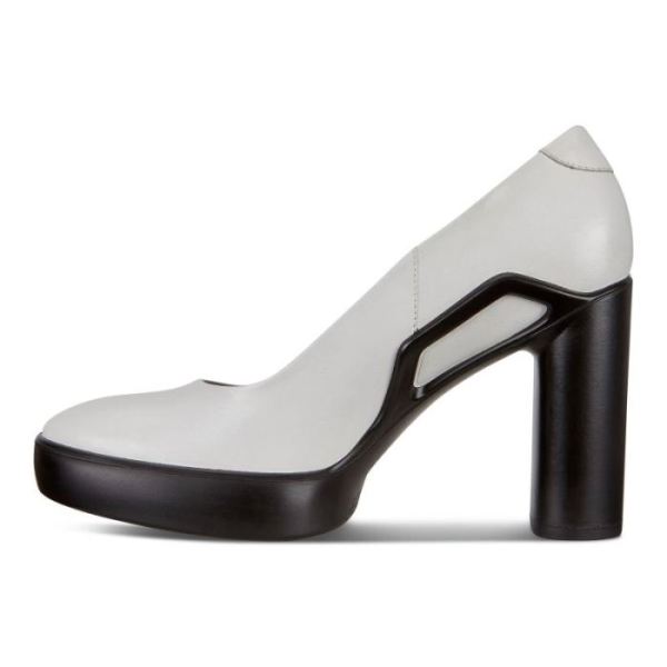 ECCO SHOES -SHAPE SCULPTED MOTION 75 PUMPS-BRIGHT WHITE