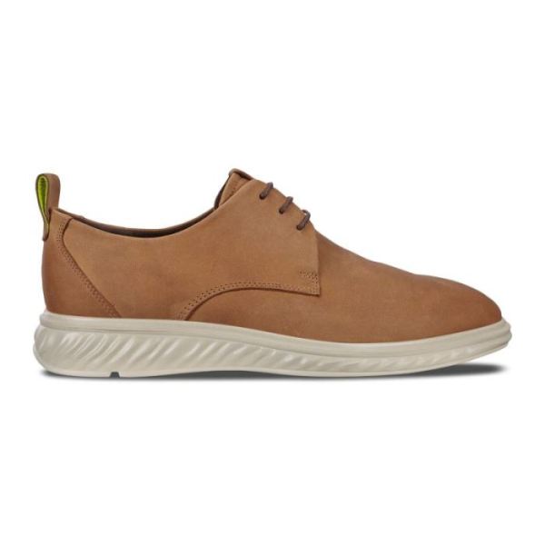 ECCO SHOES -ST. 1 HYBRID LITE DERBY MEN'S SHOES-CAMEL