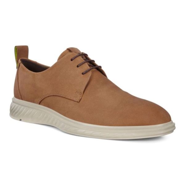 ECCO SHOES -ST. 1 HYBRID LITE DERBY MEN'S SHOES-CAMEL