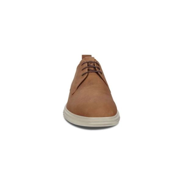 ECCO SHOES -ST. 1 HYBRID LITE DERBY MEN'S SHOES-CAMEL